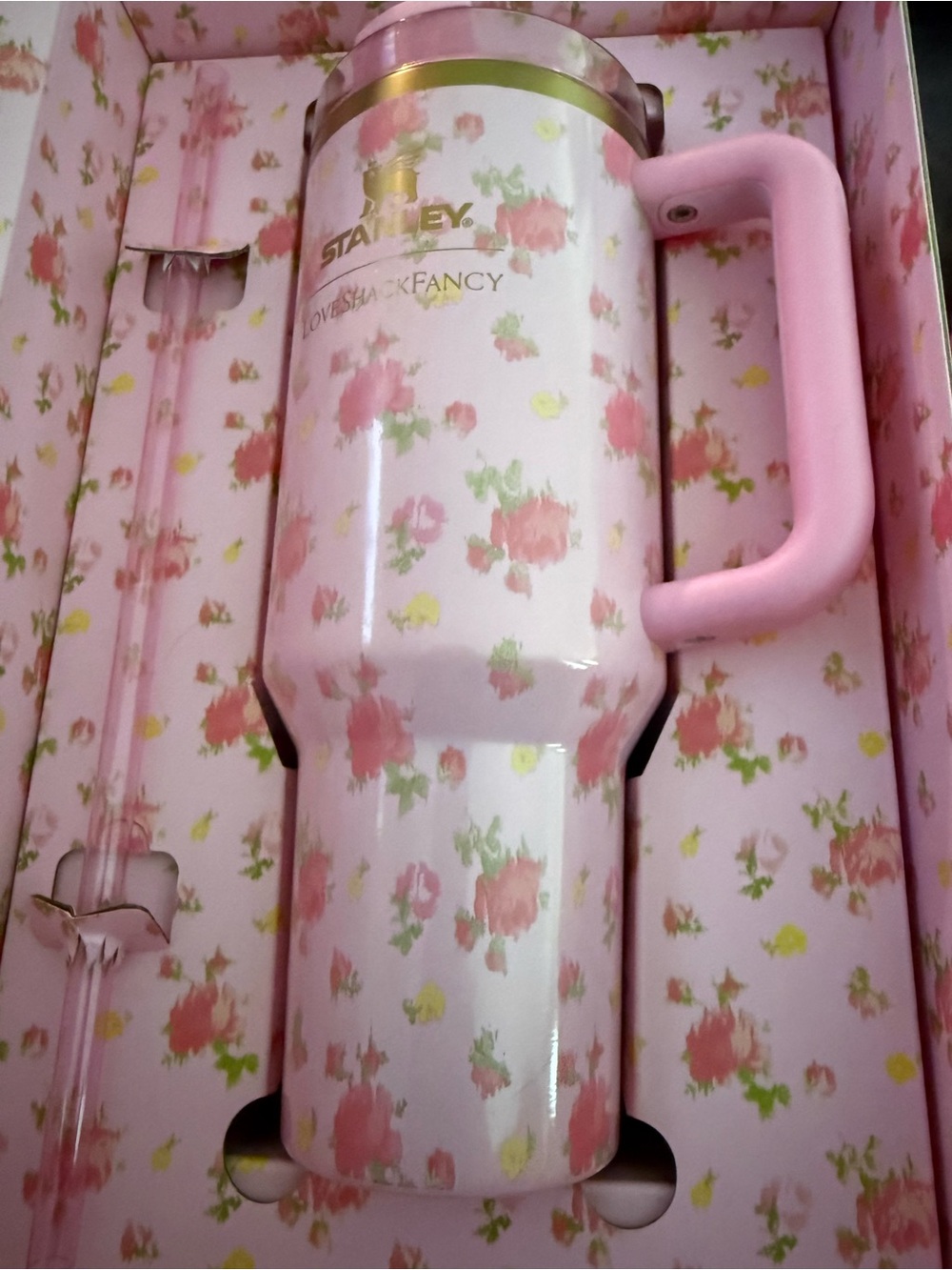 Stanley loveshack fancy Pink Floral ibiza subset 40oz